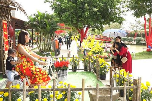 Trên 12.000 lượt khách du lịch tham quan TP Sa Đéc dịp Tết 2023