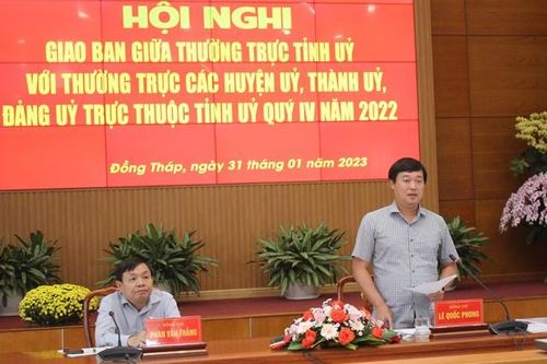 Lãnh đạo, chỉ đạo triển khai thực hiện Chương trình hành động năm 2023 của Tỉnh ủy sát thực tiễn địa phương, đơn vị