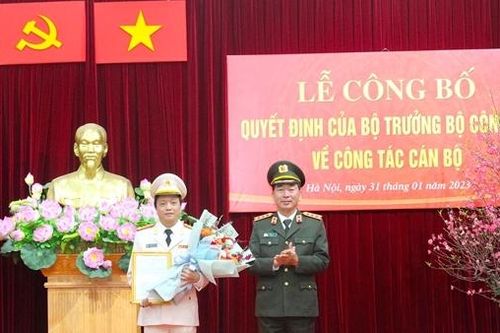 Đại tá Đặng Hồng Đức giữ chức Chánh Văn phòng, Trung tướng Tô Ân Xô tiếp tục là Người phát ngôn Bộ Công an