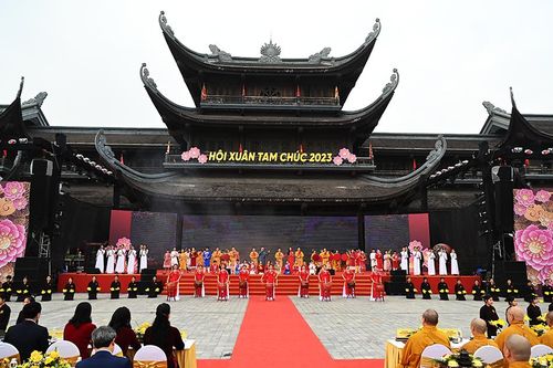Hà Nam: Lễ khai hội Xuân Tam Chúc năm 2023