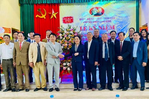 Kỷ niệm 85 năm Ngày thành lập Chi bộ Đảng đầu tiên của huyện Ứng Hòa