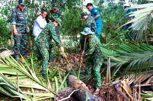 Phát hiện quả bom nặng 250kg tại U Minh