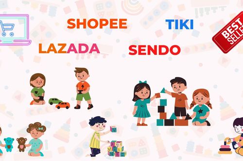 Mỗi giờ người Việt mua gần 3.000 sản phẩm đồ chơi trẻ em trên các sàn thương mại điện tử