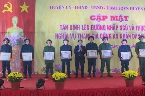 Huyện Phúc Thọ: Sẵn sàng cho ngày hội tòng quân 2023