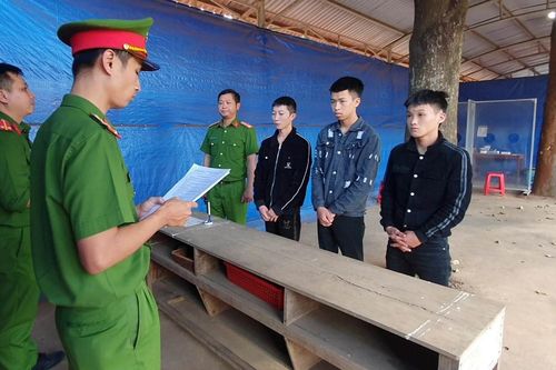 Thêm 3 đối tượng 'sa lưới' trong vụ mang hung khí đi giải quyết mâu thuẫn