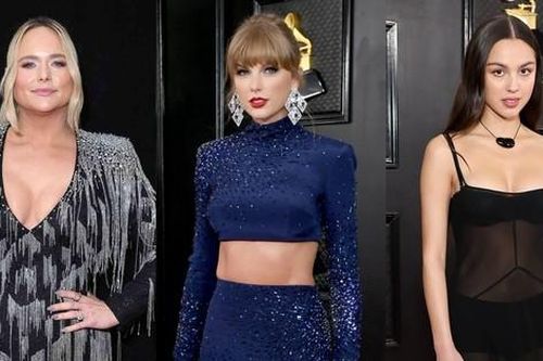 Thảm đỏ Grammy 2023: Taylor Swift khoe cơ bụng, thiết kế của Lê Thanh Hòa xuất hiện