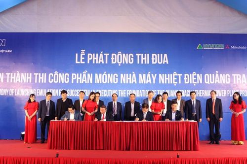 EVN phát động thi đua tại Nhà máy nhiệt điện Quảng Trạch I
