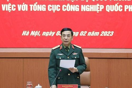 Đẩy nhanh tiến độ sản xuất vũ khí lục quân, một số loại vũ khí trang bị mới, hiện đại