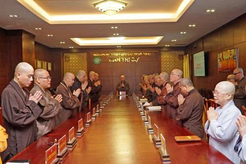 TP.HCM: Ban Trị sự họp chuẩn bị kế hoạch tổ chức Đại lễ Phật đản, tưởng niệm Bồ-tát Thích Quảng Đức