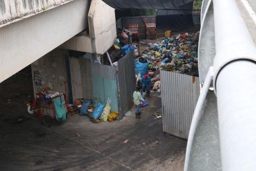 Dân kêu trời vì bãi tập kết rác dưới gầm cầu: Sở TN&MT Cần Thơ lên tiếng