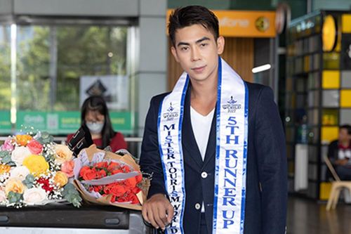 Phùng Phước Thịnh về nước sau đoạt Á vương Du lịch Thế giới