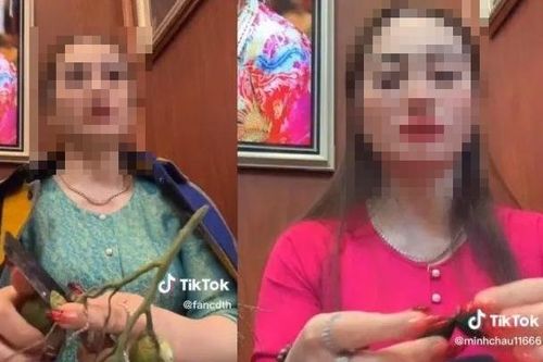 Bắt trend 'đúng nhận, sai cãi', dân mạng thi nhau bổ mít, táo, nho... cảnh báo xem bói mê tín