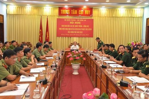 Bộ Quốc Phòng, Bộ Công an phối hợp thực hiện tốt Nghị định 03 của Chính phủ