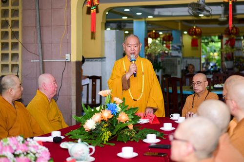 Đoàn Phật giáo Hoa Tăng thế giới thăm Ban Đại diện Phật giáo người Hoa TP.HCM