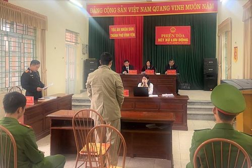 VKSND TP. Vĩnh Yên phối hợp với Tòa án cùng cấp tổ chức 4 phiên tòa xét xử lưu động