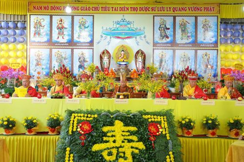 Chùa Phước Ân (H.Bình Chánh) tạ đàn Dược Sư, khánh thọ Hòa thượng viện chủ