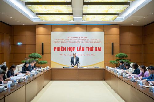 Phó Chủ tịch Thường trực Quốc hội Trần Thanh Mẫn chủ trì họp Nâng cao hiệu quả truyền thông về hoạt động của Quốc hội