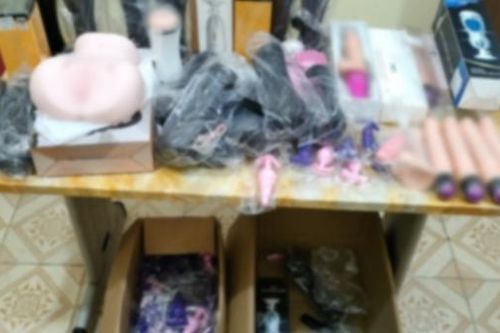 Thu giữ hơn 200 'đồ chơi tình dục' không rõ nguồn gốc