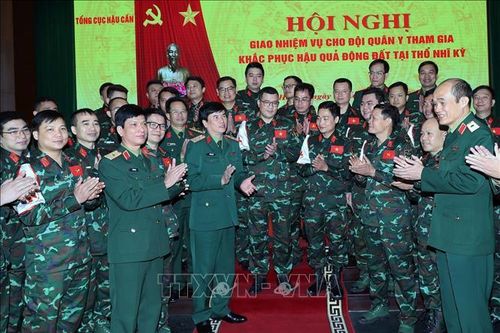 Lực lượng quân y Việt Nam tham gia khắc phục hậu quả động đất ở Thổ Nhĩ Kỳ