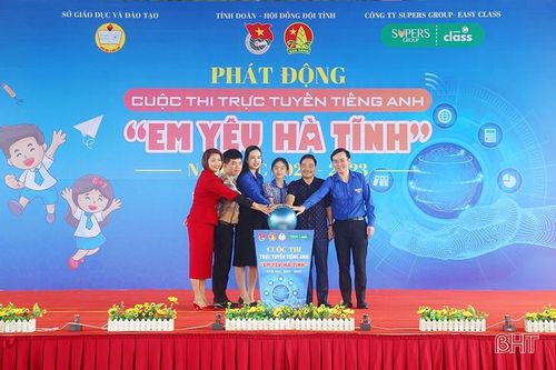 Phát động cuộc thi tiếng Anh 'Em yêu Hà Tĩnh' trong thiếu nhi toàn tỉnh