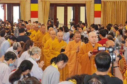 Tổng khai giảng các đạo tràng tu học Phật pháp tại Việt Nam Quốc Tự