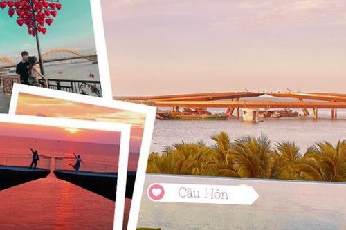 Điểm check-in 'triệu view' Valentine 2023: Cầu Hôn chưa chính thức ra mắt đã siêu hot!