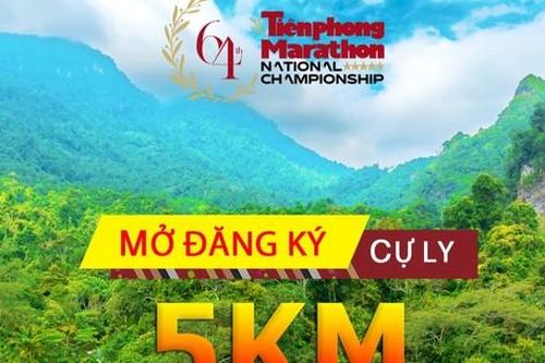 Tiền Phong Marathon 2023 mở đăng ký cự ly 5km phong trào