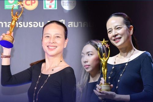 Tỷ phú Madam Pang nhận giải thưởng vì giúp Thái Lan có 2 lần dự World Cup