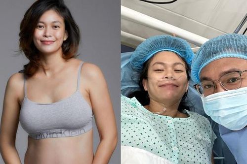 Á hậu Mâu Thủy hạ sinh con đầu lòng