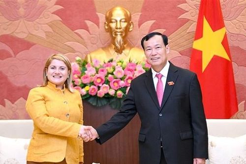 Chủ nhiệm Ủy ban Quốc phòng và An ninh Lê Tấn Tới tiếp Thứ trưởng Bộ Ngoại giao Italia