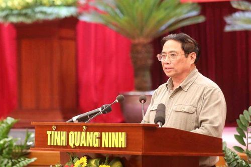 Thủ tướng Chính phủ Phạm Minh Chính làm việc với tỉnh Quảng Ninh