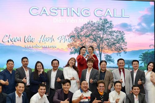 Nghệ sĩ hai miền đổ bộ buổi casting phim 'Chạm vào hạnh phúc'