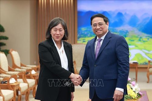 Thủ tướng Phạm Minh Chính tiếp Đại diện Thương mại Hoa Kỳ Katherine Tai