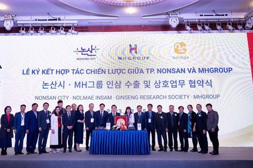 MHGroup thỏa thuận hợp tác chiến lược toàn diện với Nonsan (Hàn Quốc)