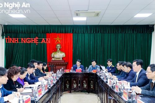 Chủ tịch UBND tỉnh Nguyễn Đức Trung chủ trì tiếp công dân tháng 2/2023