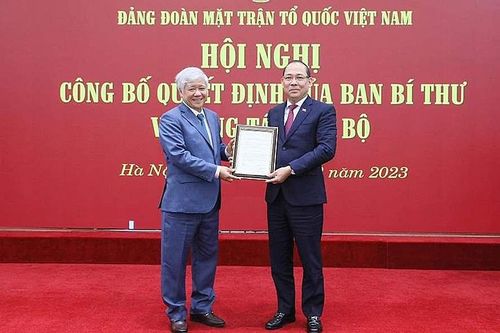 Phú Thọ: Phó Bí thư thường trực Tỉnh ủy được chỉ định tham gia Đảng đoàn MTTQ Việt Nam