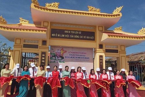 Khánh thành Khu di tích Nơi ở và làm việc của cố Thủ tướng Võ Văn Kiệt