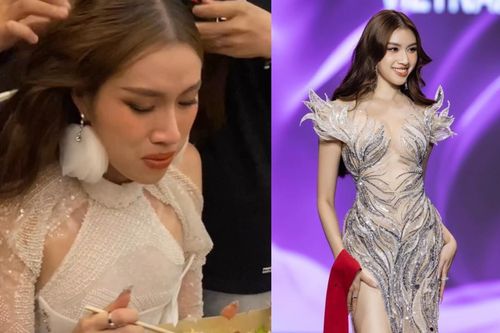 Thanh Thanh Huyền gây xúc động khi phải dậy sớm đi thi Miss Charm, chỉ gặp gia đình vài phút