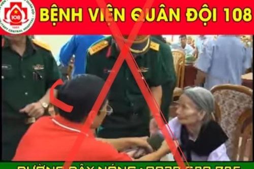 Mạo danh Bệnh viện Trung ương Quân đội 108 để lừa đảo bệnh nhân