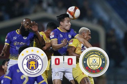 Hà Nội FC thoát thua đầy may mắn trước Thanh Hóa