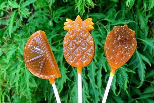 Kẹo mút xinh vị húng chanh vừa ngon, vừa trị ho cho bé