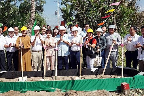 Long An: Xây dựng cầu từ thiện nông thôn trị giá 1 tỷ đồng
