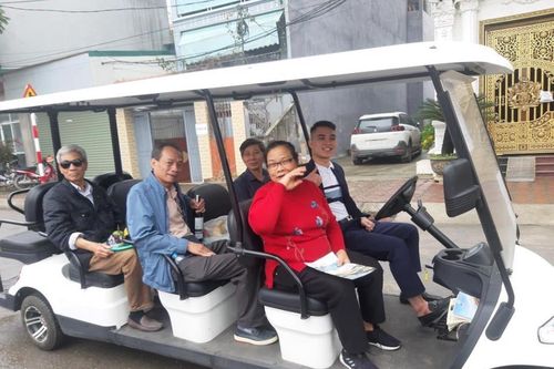 Thí điểm đưa xe điện phục vụ du khách trong mùa lễ hội chùa Thầy 2023