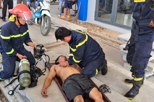 Công an thông tin hai người ngạt khí khi vệ sinh bồn chứa xăng dầu