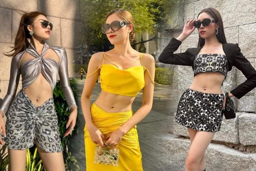 Tại sao Thanh Thanh Huyền cứ mặc mãi mấy bộ cánh na ná nhau như thế này nhỉ?