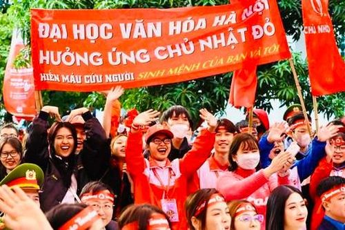 Chủ Nhật Đỏ 2023 vượt mốc chỉ tiêu sàn 45.000 đơn vị máu