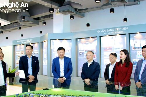 Deputy Minister of Foreign Affairs and 15 ambassadors visit WHA and VSIP Nghe An industrial parks