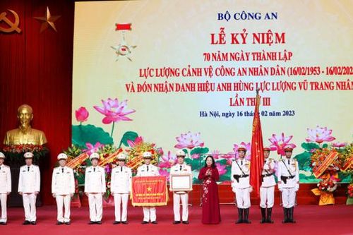 Thư cảm ơn của Bộ Tư lệnh Cảnh vệ