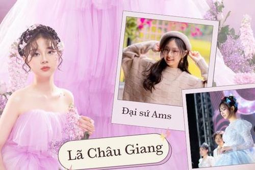 Đại sứ Ams Lã Châu Giang: 'On stage' như công chúa, đời thường là cô bé kính tròn đáng yêu