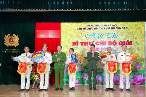 Cụm thi đua số 3, CATP Hà Nội quyết tâm phấn đấu xây dựng Đảng ngày càng trong sạch, vững mạnh